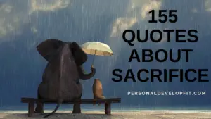 quotes about sacrifice 