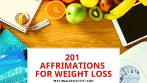 affirmations for weight loss