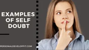 examples of self doubt